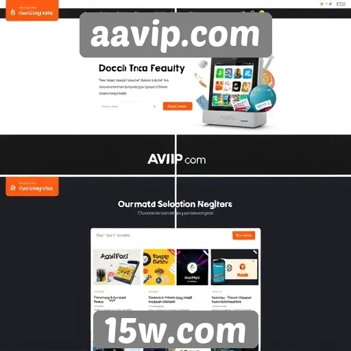 A evolução do design no site aavip.com